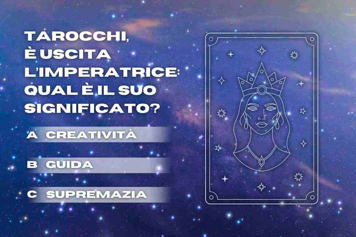 tarocchi significato carta imperatrice