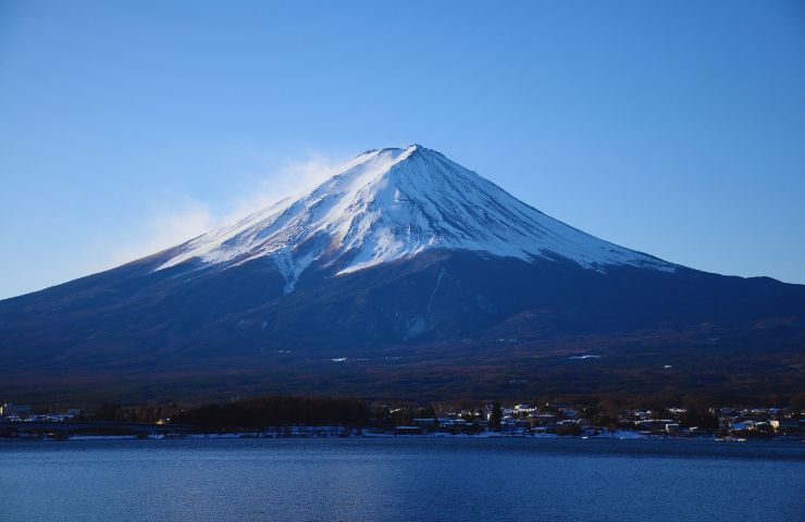 Monte Fuji territorio giapponese