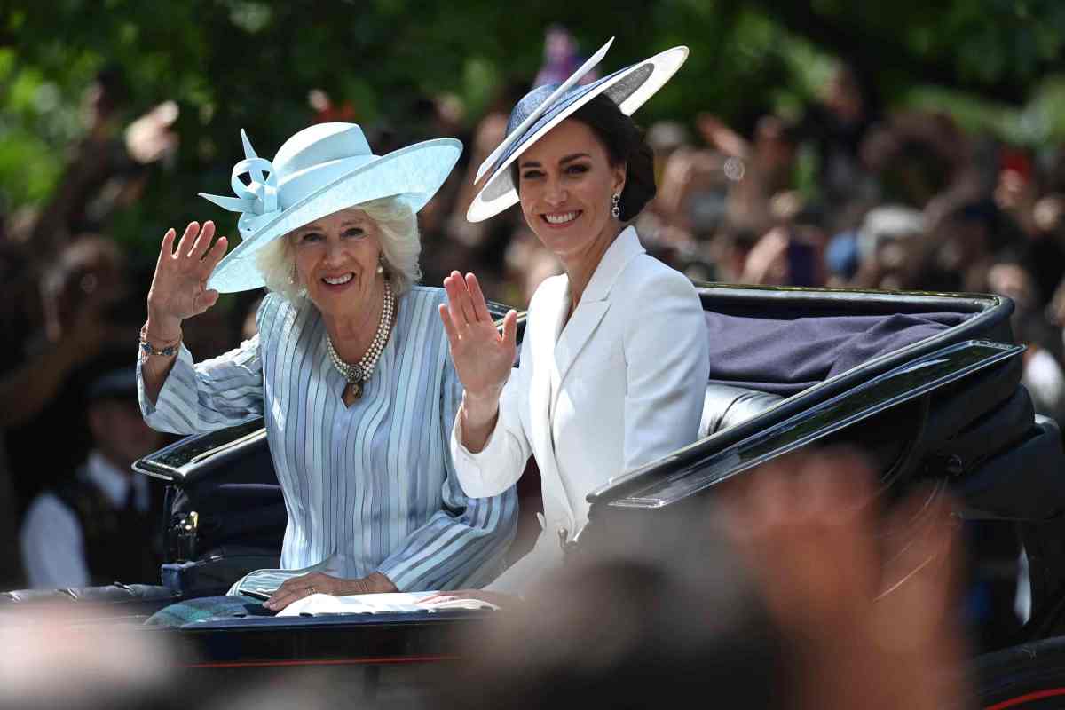 Kate e Camilla gesto commovente