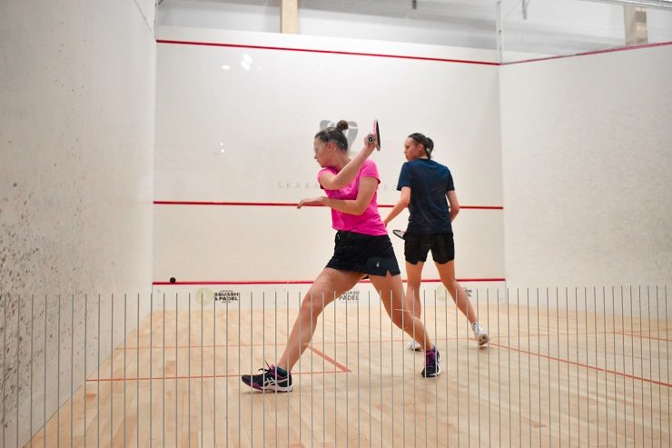 Una partita a squash